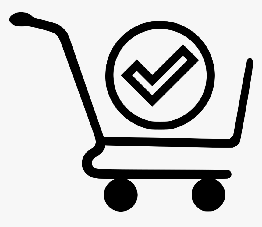 Check Outline Comments - Shopping Cart, HD Png Download