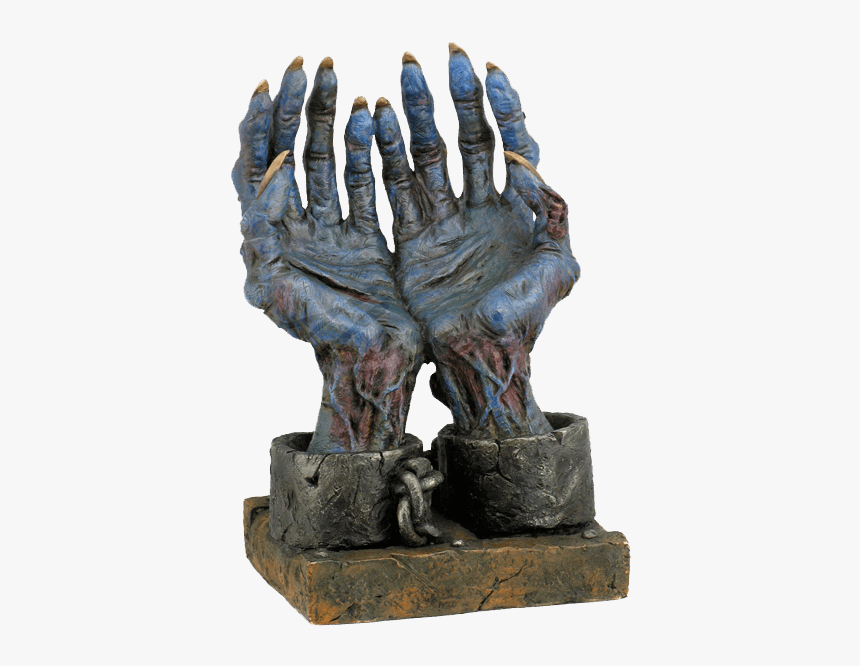 Chained Zombie Hands Figurine - Chained Zombie Hands, HD Png Download