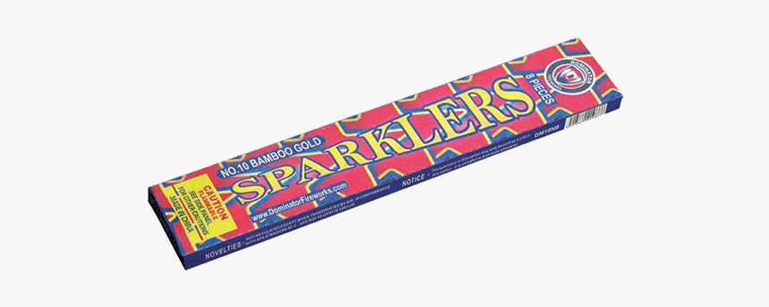 10 Gold Sparklers Bamboo 4 4 - Sparkler, HD Png Download