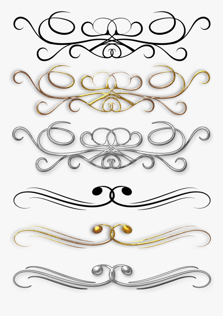 Victorian, Art Deco, Corner, Border, Frame, Design - Transparency, HD Png Download