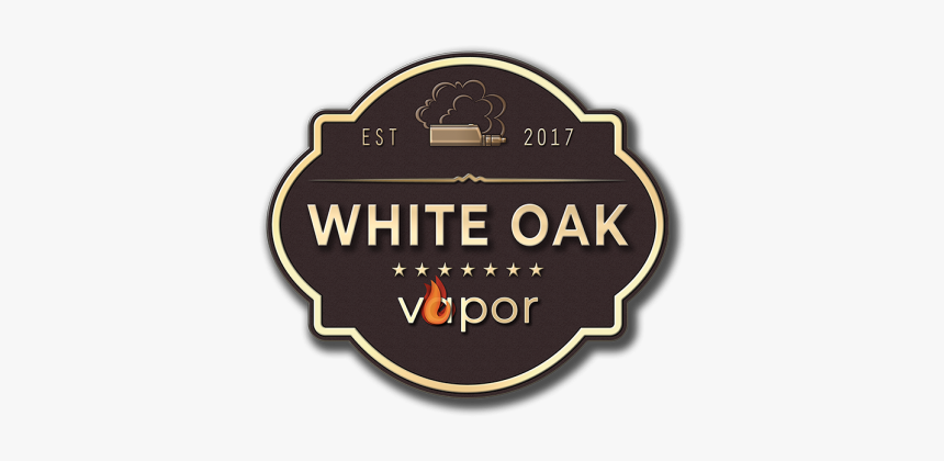 White Oak Vapor - Label, HD Png Download