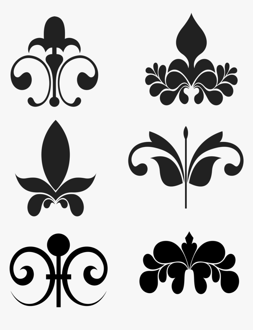 Victorian Art Deco Frame Free Picture - Flower Border Design Clip Art, HD Png Download