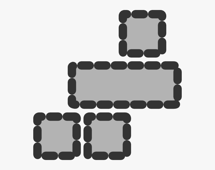 Multiline Squares Svg Clip Arts - Clip Art, HD Png Download