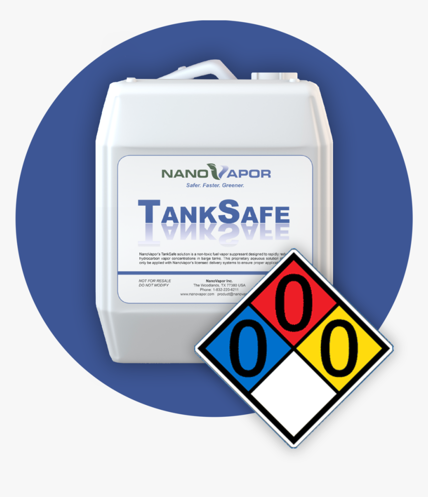 G Tanksafe Profile Bluecir Nfpa - 3 0 1 Hazard Diamond, HD Png Download