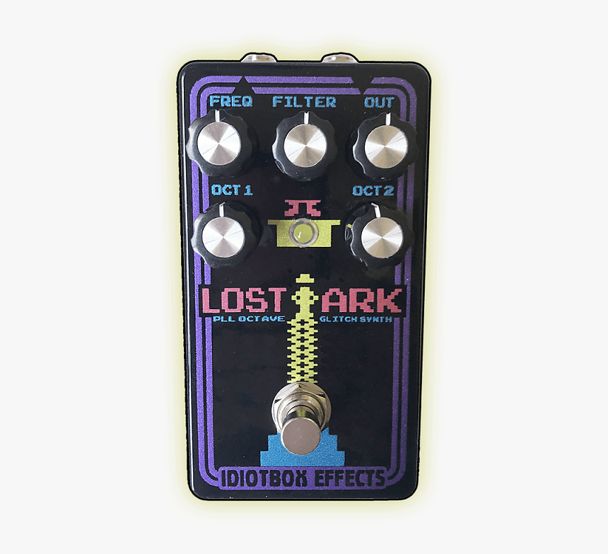Idiotbox Effects Lost Ark Pll Octave Synth Glitch Fuzz - Medal, HD Png Download