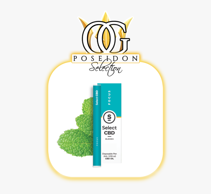 Focus Peppermint Vape Pen - Para Que Sirve Select, HD Png Download