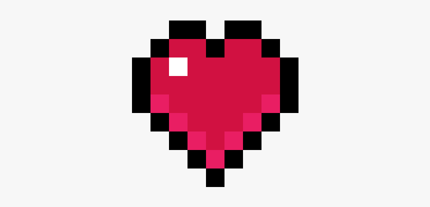 Pixel Art Heart, HD Png Download