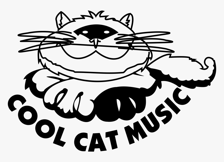 Cool Cat Music Logo Png Transparent - Cat Music, Png Download