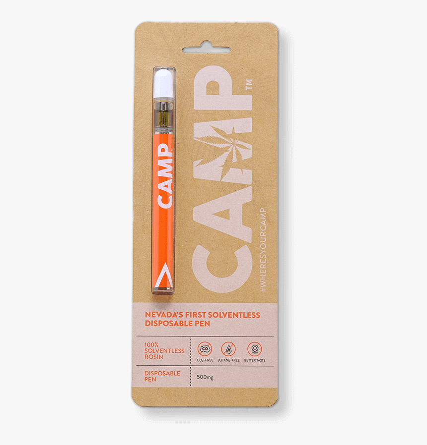Happy Camper Disposable Vape Pen - Marking Tools, HD Png Download