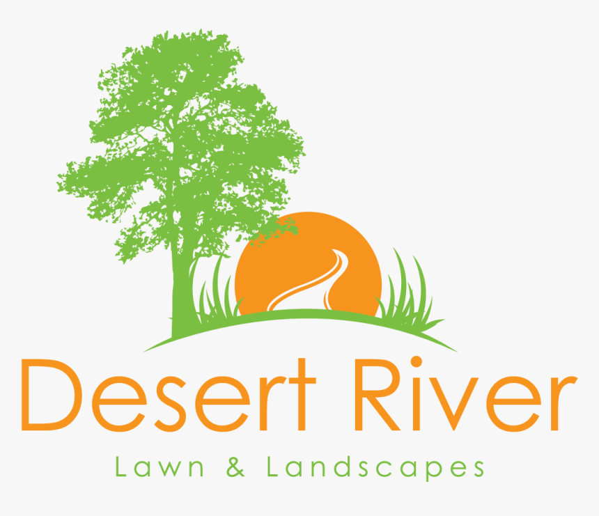 Desert River Landscapes - Black And White Oak Tree Tattoo, HD Png Download