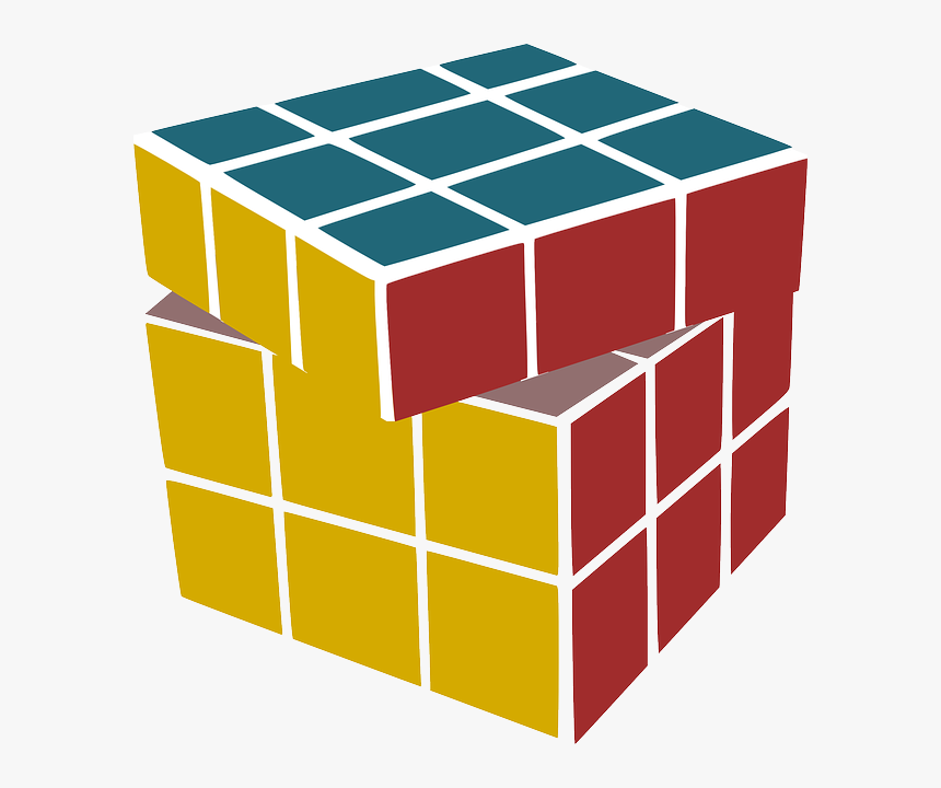 Rubik’s Cube Png Transparent Images - Rubik's Cube Vector Png, Png Download
