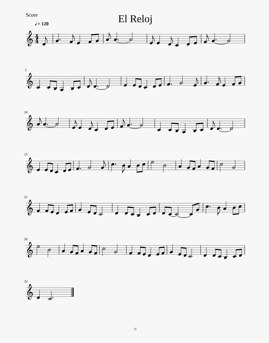 Atahualpa Yupanqui Duerme Negrito Partitura, HD Png Download