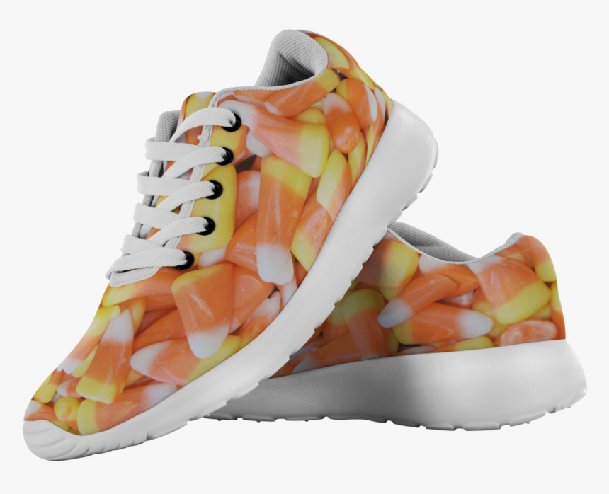Halloween Candy Corn Running Shoes - Lemon Shoes For Men, HD Png Download