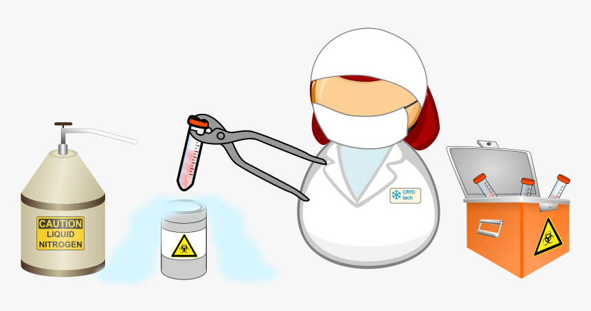 This Free Icons Png Design Of Cryogenic Facility Worker - Cryogenic Clipart, Transparent Png