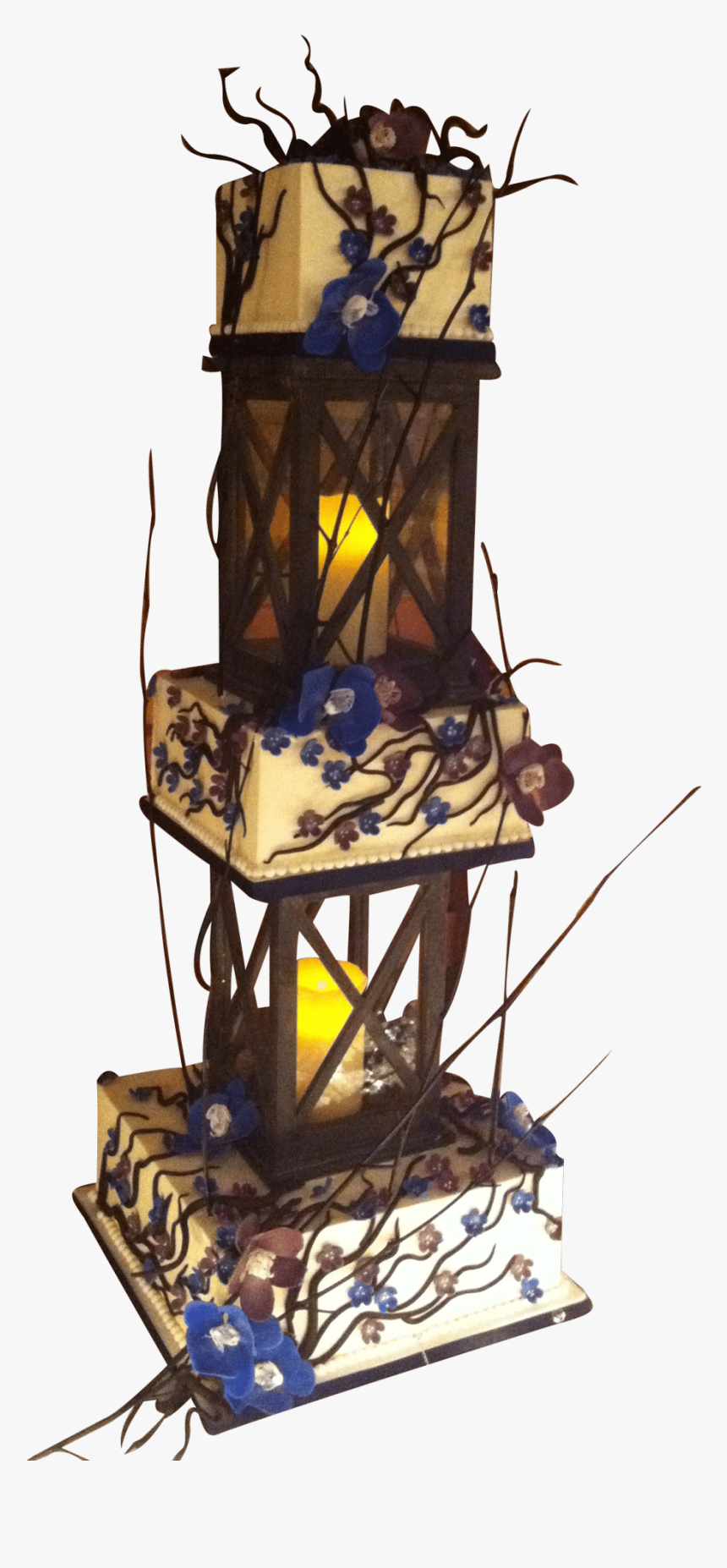 Lantern Wedding Cake - Illustration, HD Png Download