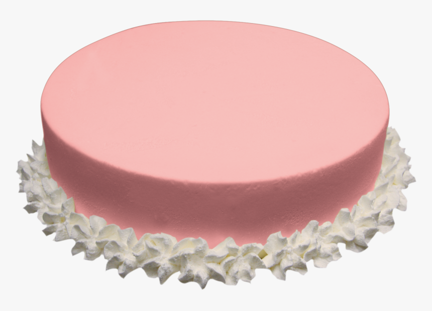 Pink Birthday Cake Plain, HD Png Download