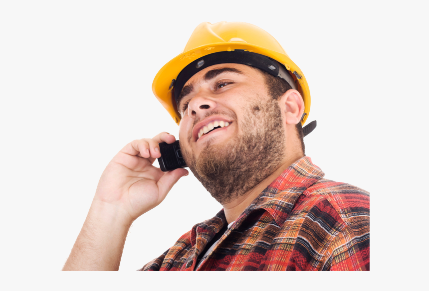 Builder Png Image - Worker Call Png, Transparent Png