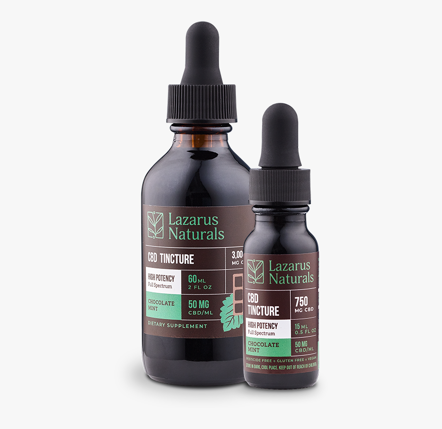 Chocolate Mint Flavored High Potency Full Spectrum - Cbd Oil Chocolate Mint, HD Png Download
