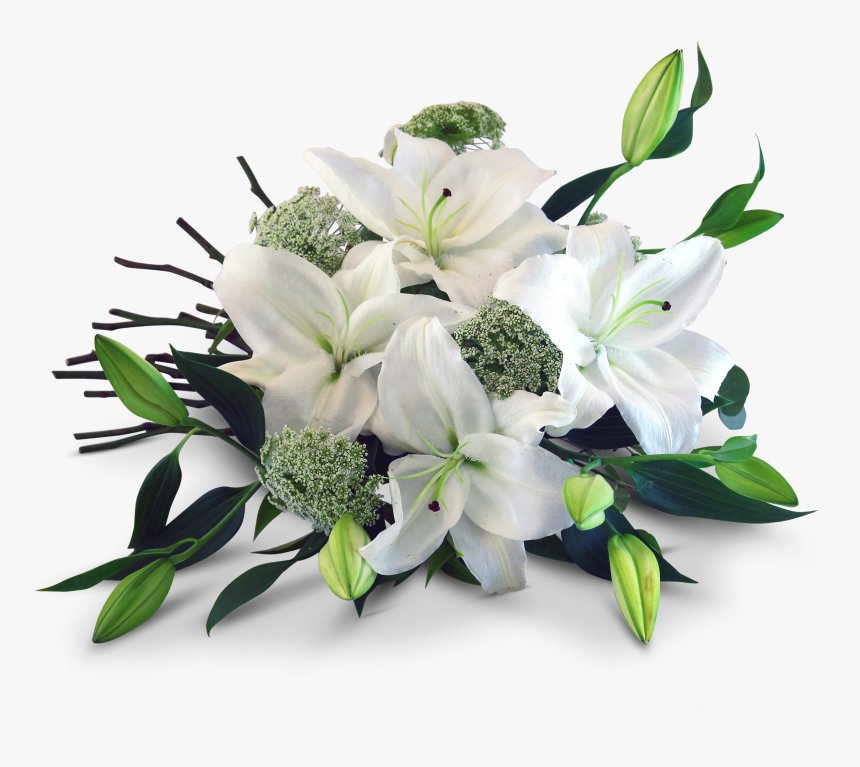 Lily Transparent Bouquet, HD Png Download