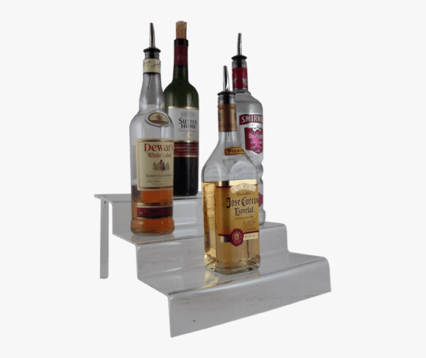 Liquor Bottle Shelves - Bottle, HD Png Download