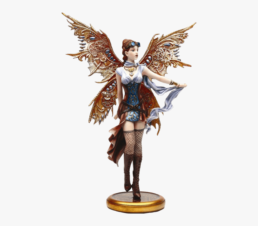 Jess Steampunk Fairy Statue - Steampunk Fairy Statue, HD Png Download