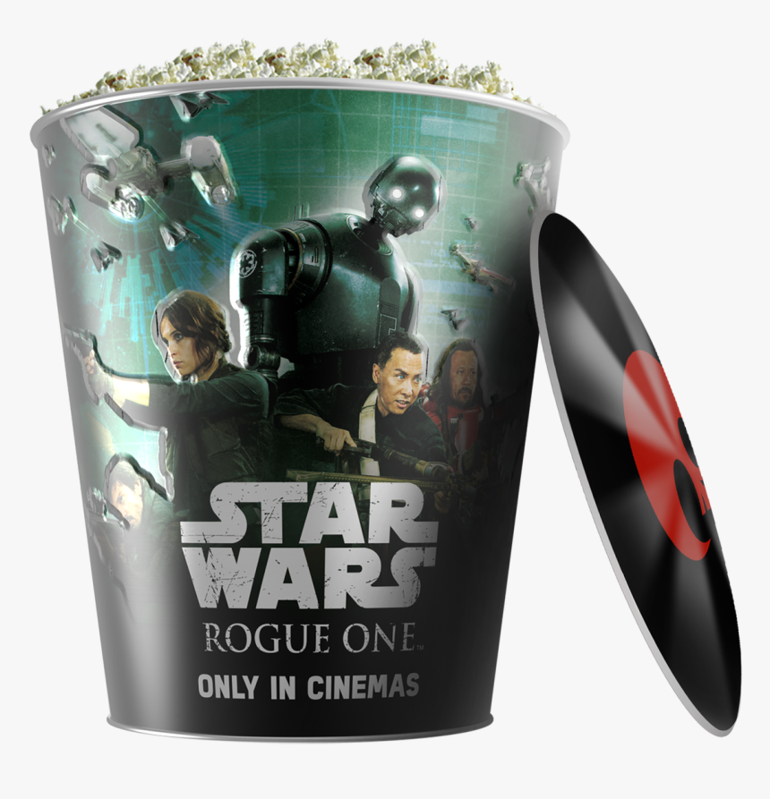 Star Wars Rogue One Popcorn Bucket, HD Png Download