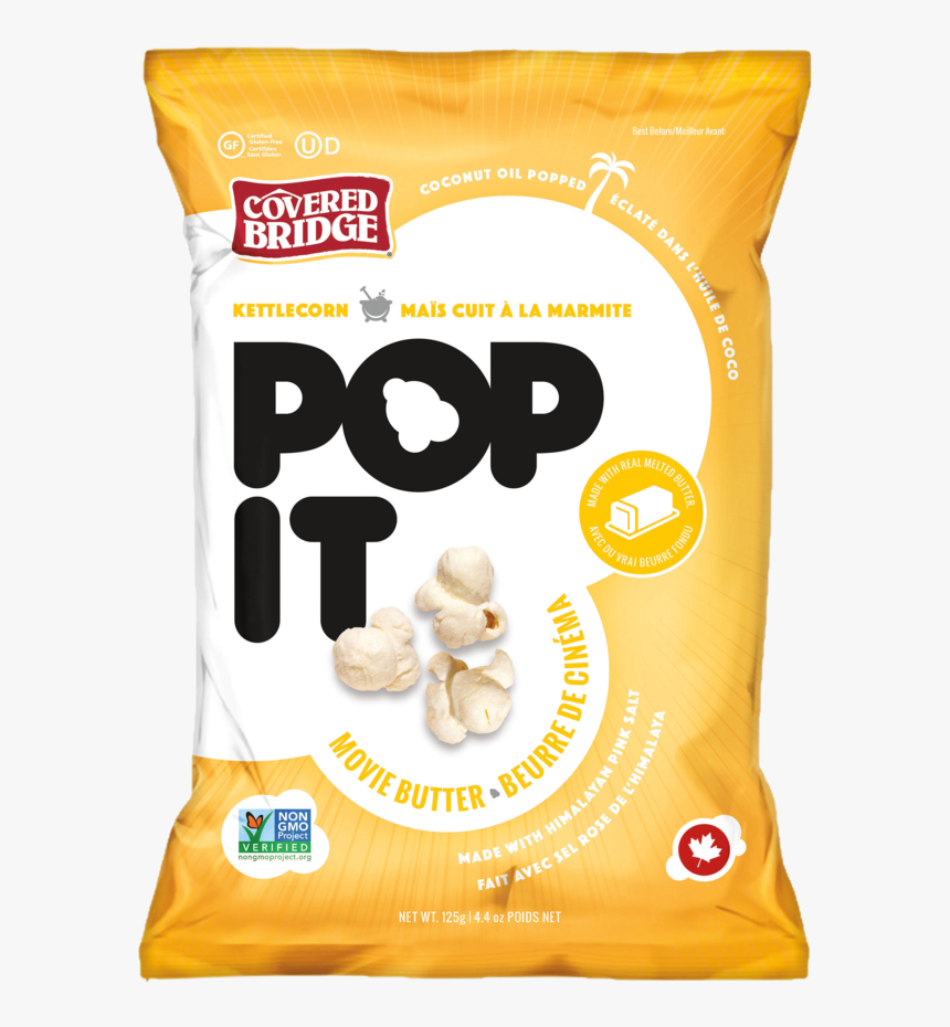 Movie Butter Popcorn, HD Png Download