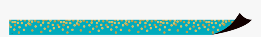 Teal Confetti Magnetic Border - Calligraphy, HD Png Download