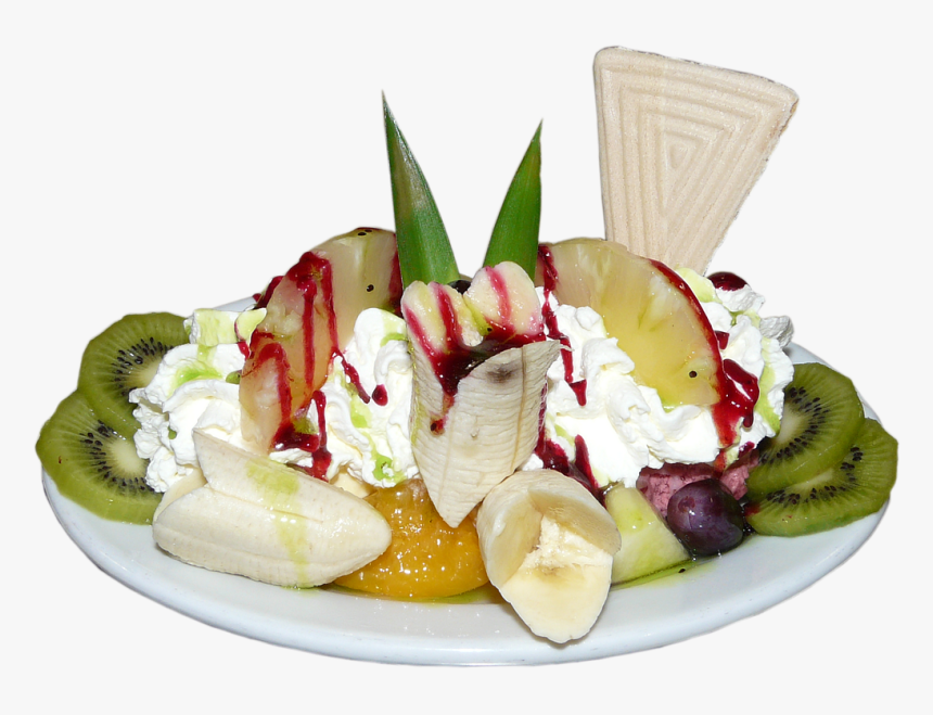 Fruits Ice Cream Png, Transparent Png