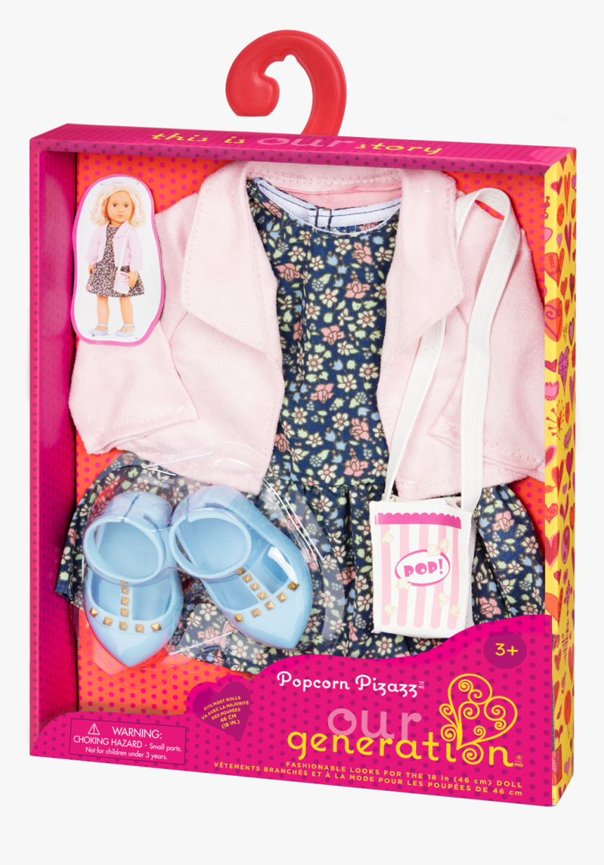 18-inch Doll Outfit Packaging - Our Generation, HD Png Download