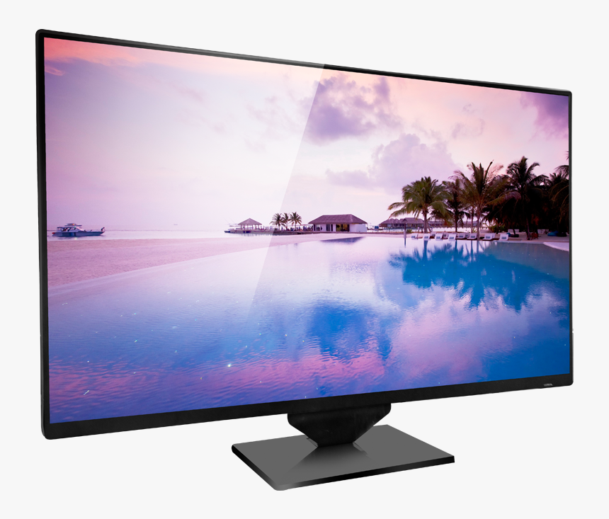 12v Computer Monitor 24 Fhd , Png Download - شاشة كمبيوتر 24 بوصة Led, Transparent Png