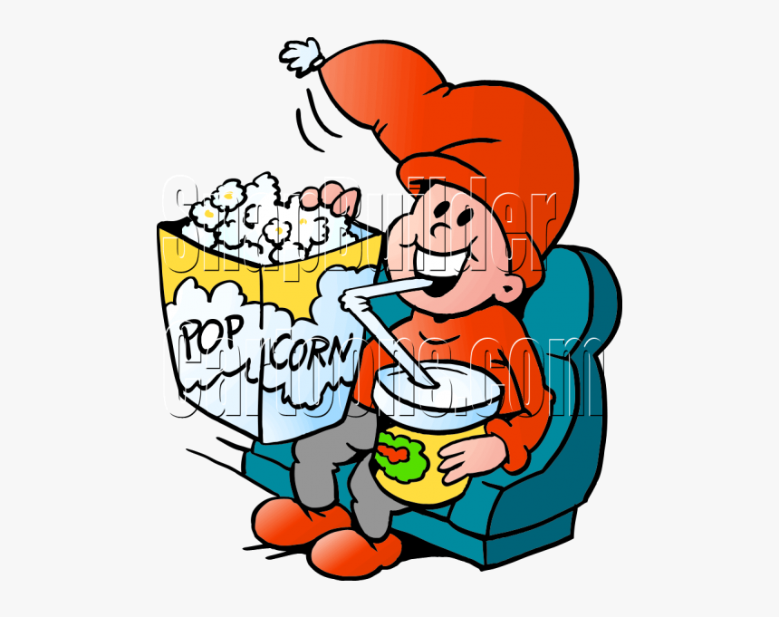 Christmas Elf Movie Popcorn Soda - Food And Entertainment Clipart, HD Png Download