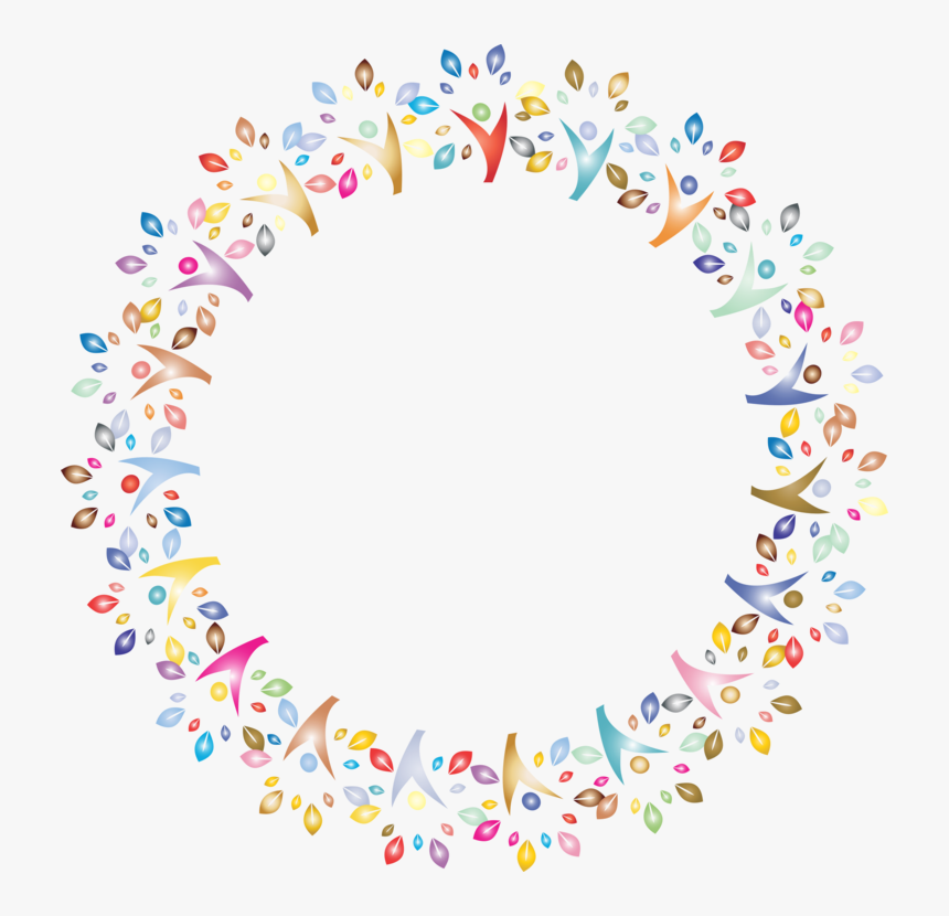 Text,circle,heart - Circle, HD Png Download