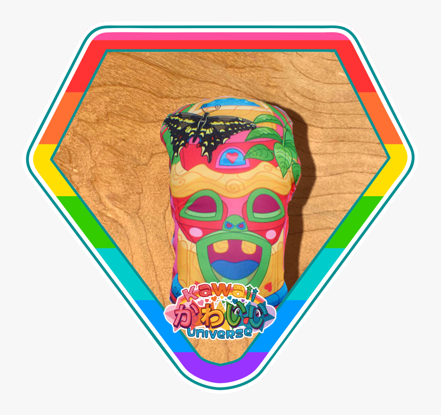Kawaii Universe Cute Red Tiki Pillow Pic 01, HD Png Download