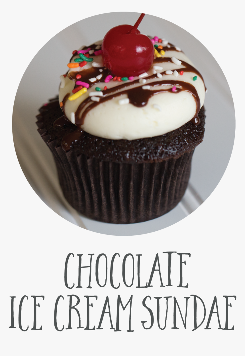 Transparent Sundae Png - Cupcake, Png Download