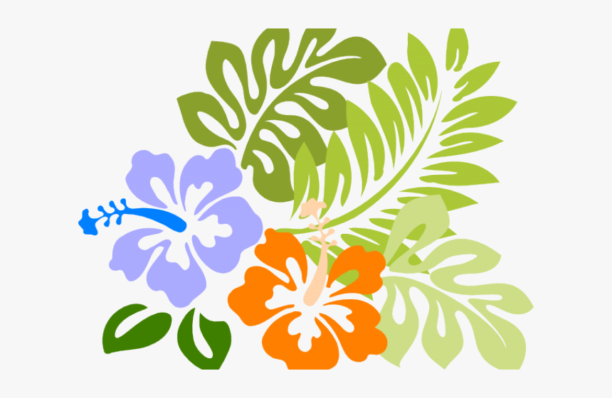 Hibiscus Clipart Tiki - Hibiscus Clip Art, HD Png Download