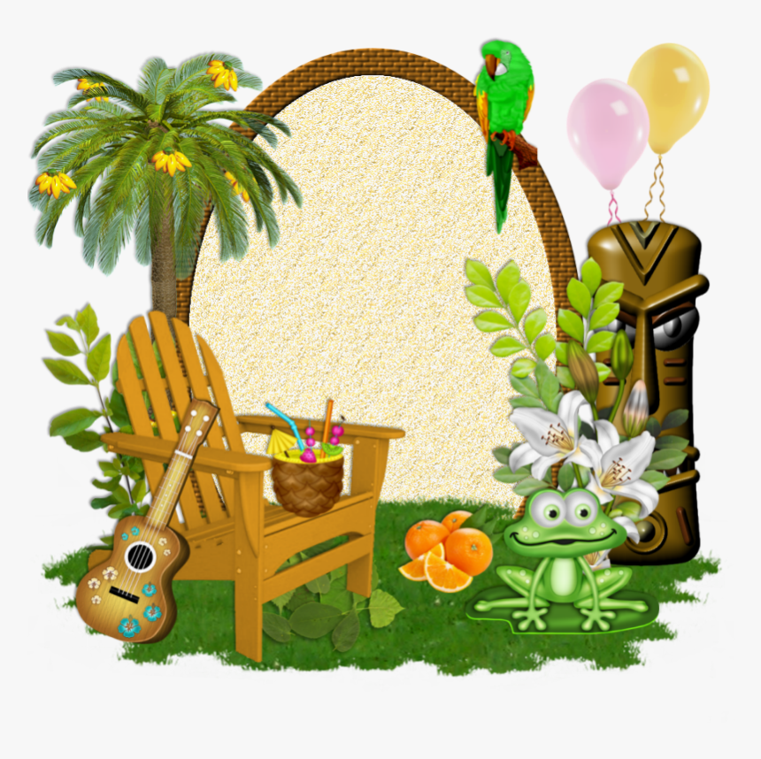 Cluster Tiki Party - Cartoon, HD Png Download