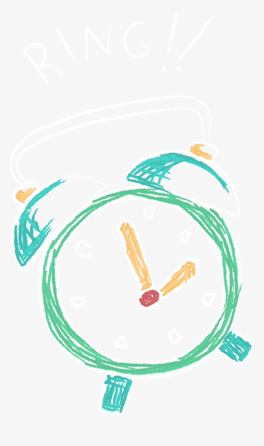 Clock Chalk Png , Png Download - Reloj Infantil Vector, Transparent Png