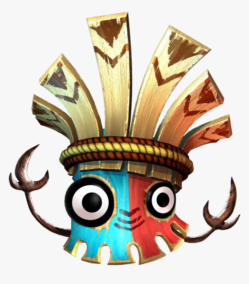 Tiki Guy Colouring Pages - Donkey Kong Tiki Tribe, HD Png Download