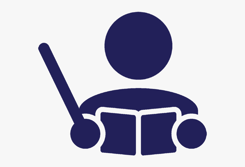 Clip Interpreting English Conversation - Cartoon Symbol For Teacher, HD Png Download