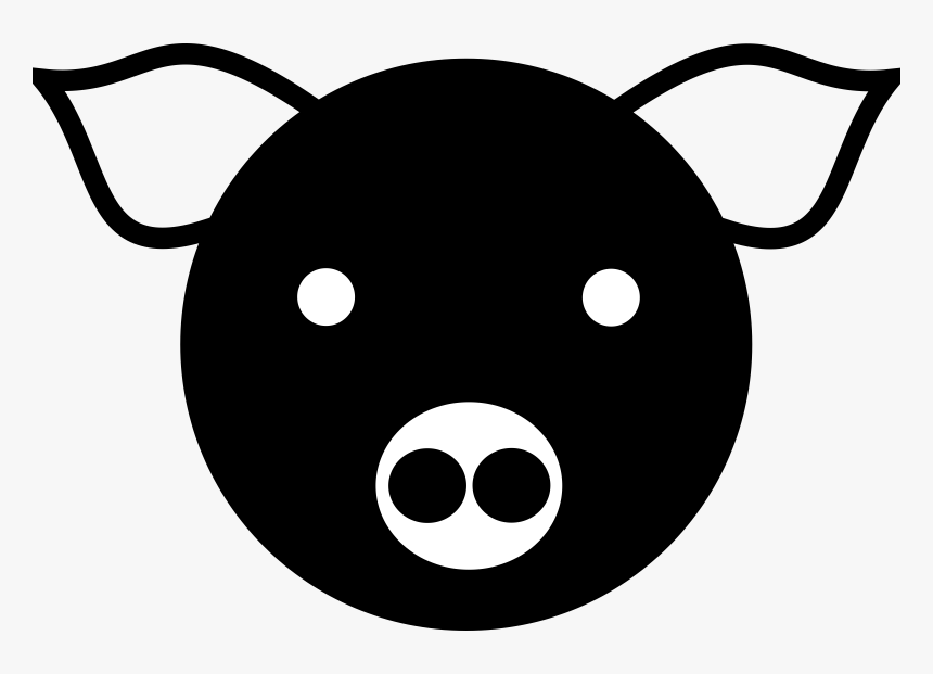 Simple Pig Clip Arts - Pig Clip Art, HD Png Download