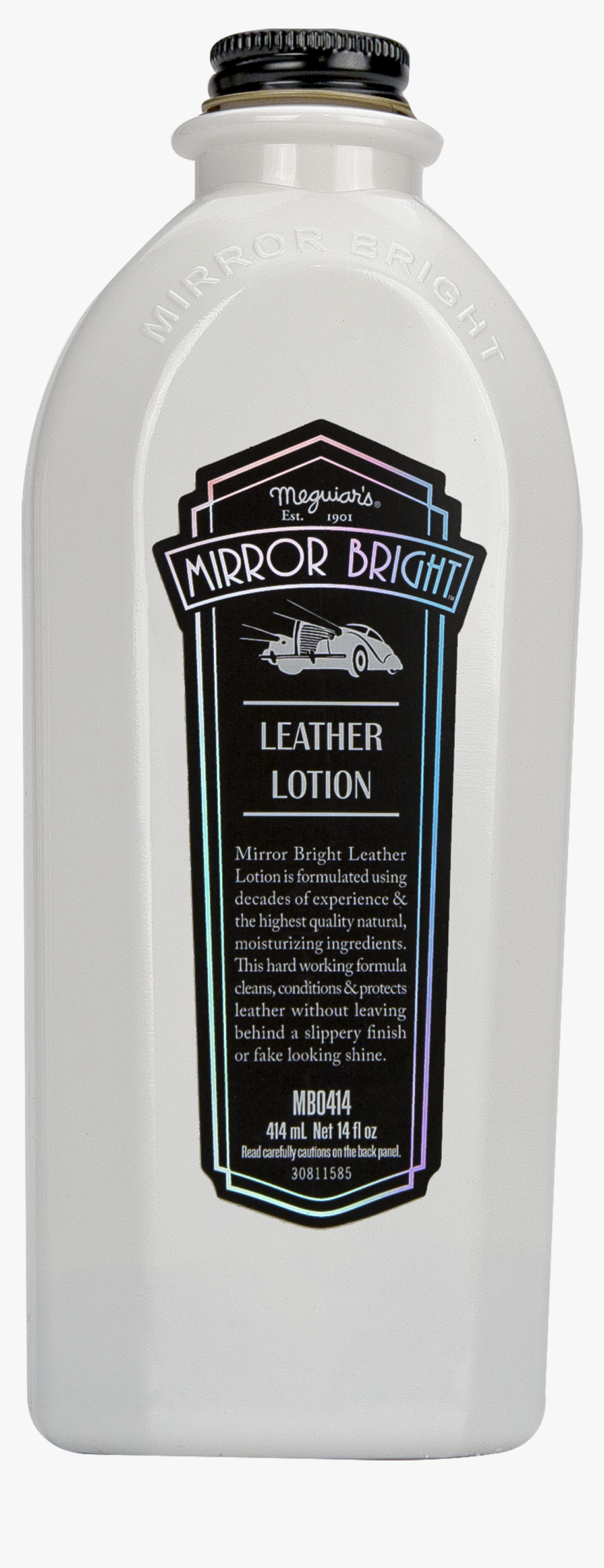 Mb0414 Mirror Bright Leather Lotion, 14 Oz - Meguiars Mirror Bright Polishing Wax, HD Png Download