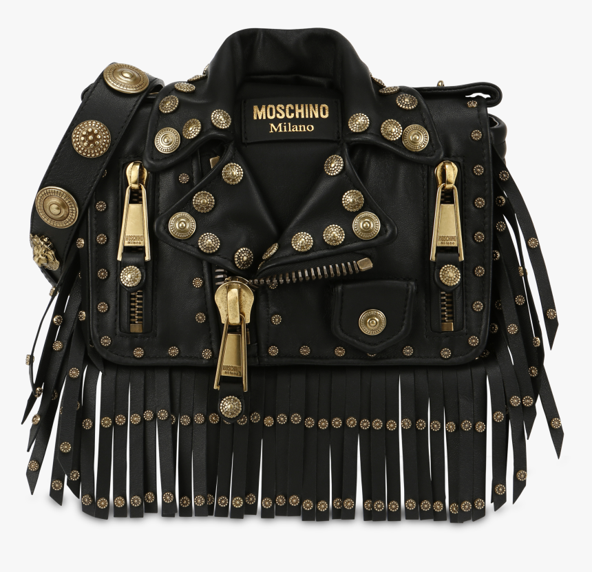 Borsa Moschino Leather Jaket, HD Png Download