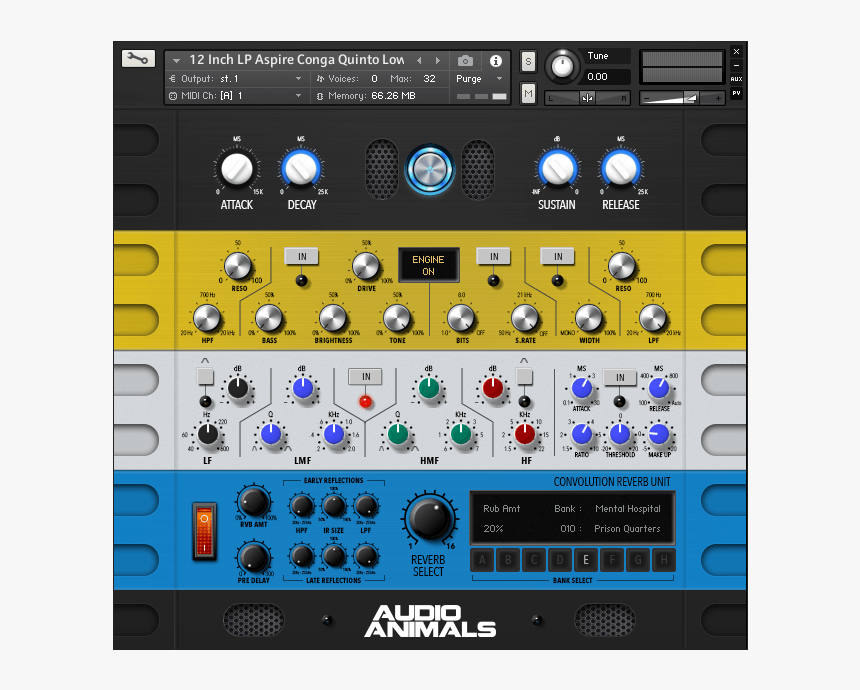 Lp Aspire Conga - Kontakt Timbal, HD Png Download