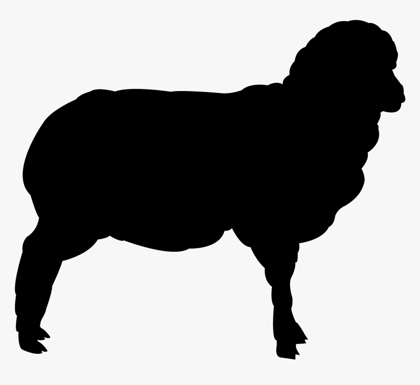 Silhouette Of A Donkey, HD Png Download