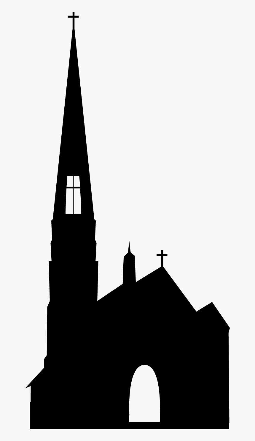 Erqi Memorial Tower Silhouette Church - Church Silhouette Png, Transparent Png