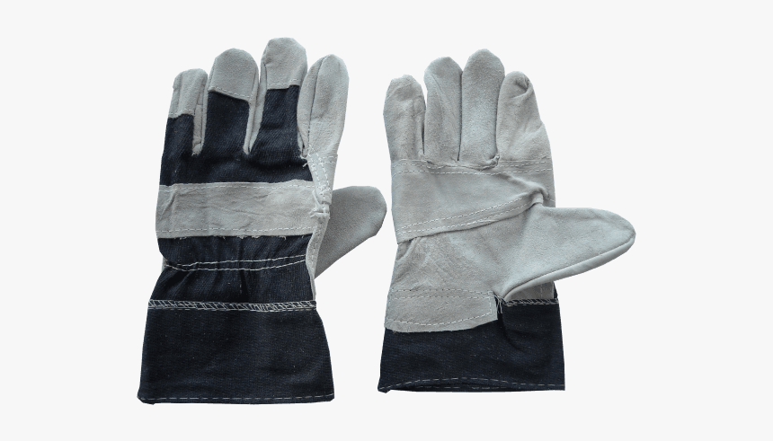 Semi Leather Hand Glove, HD Png Download