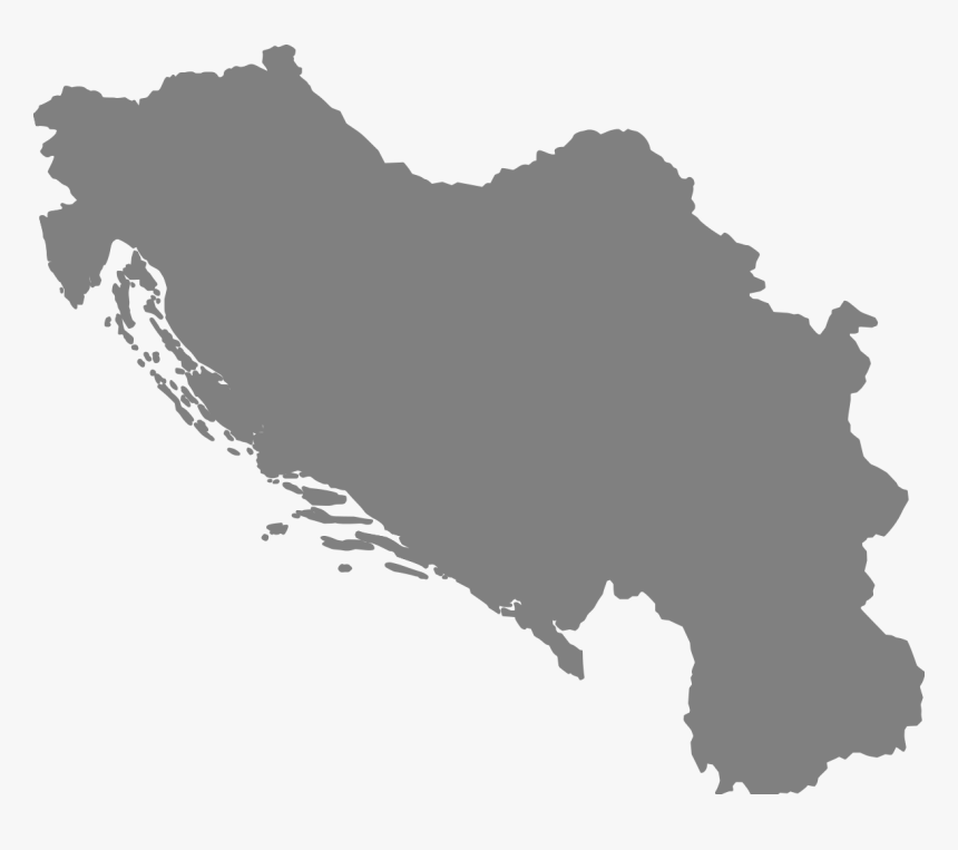 Greater Serbia Map, HD Png Download