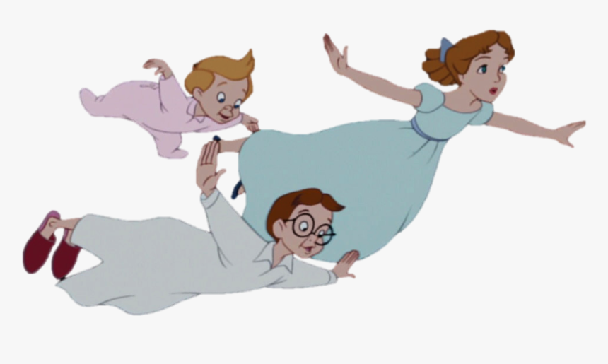 Disney Inspirations Hip - Peter Pan Wendy John Michael, HD Png Download