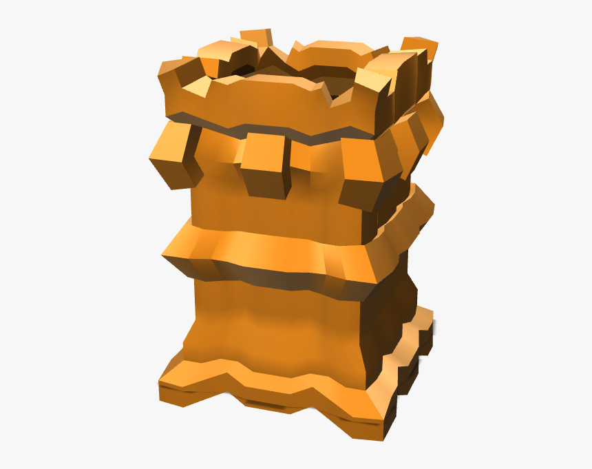 Castle Tower Vase/planter - Wood, HD Png Download